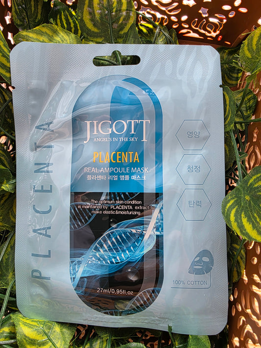 JIGOTT Placenta lakštinė veido kaukė