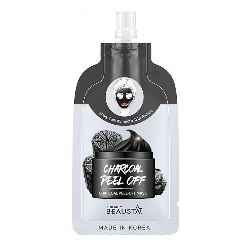 BEAUSTA Charcoal Peel Off juoda veido kaukė