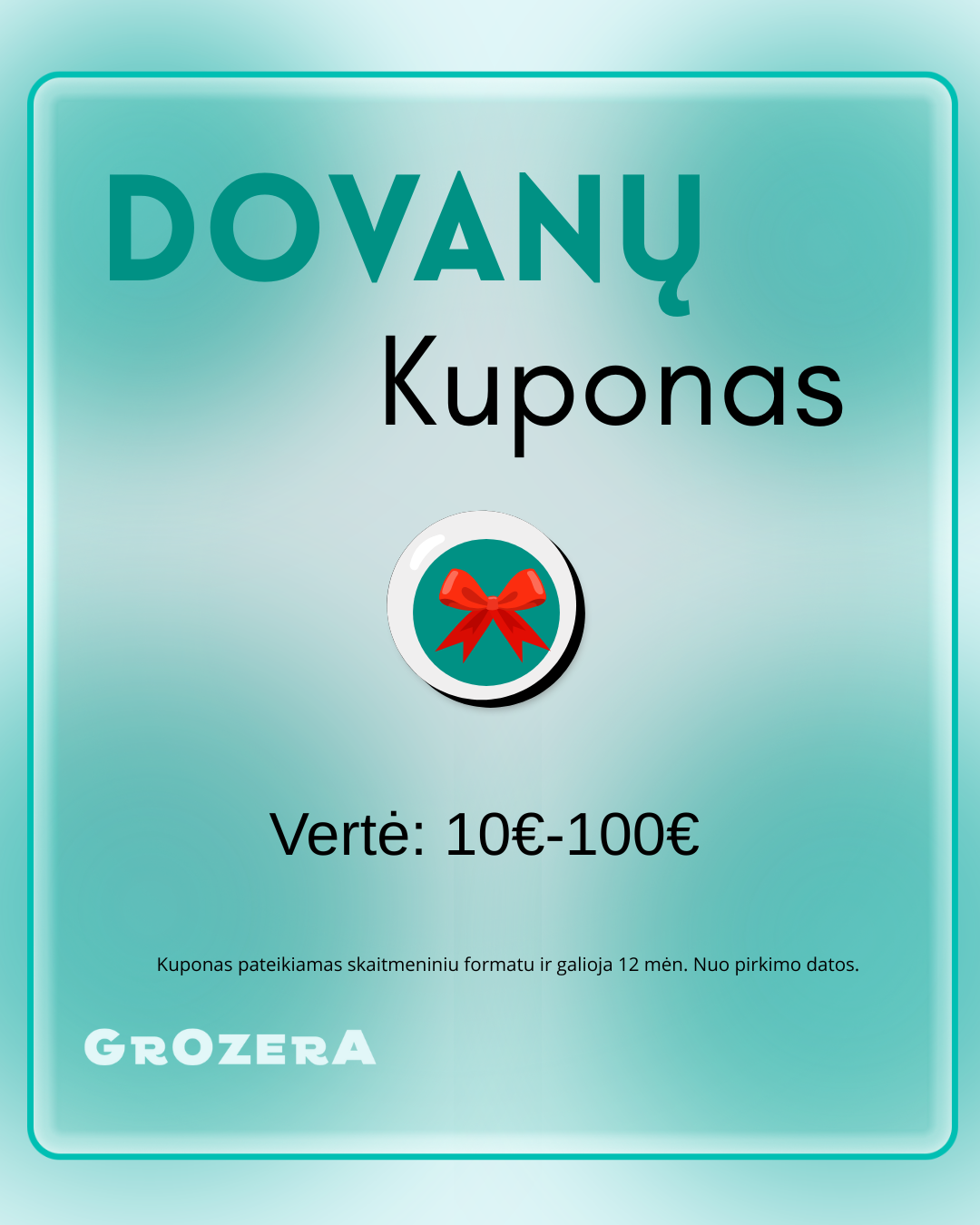 Dovanų kuponas