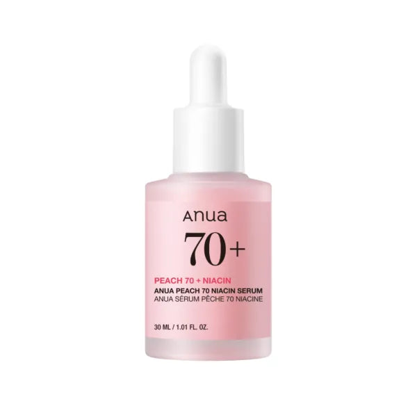 ANUA Peach 70 Niacin skaistinantis ir maitinantis veido serumas, 30ml