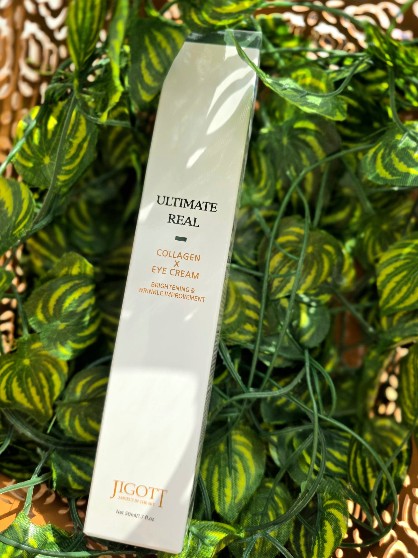 JIGOTT ultimate real collagen drėkinamasis paakių serumas