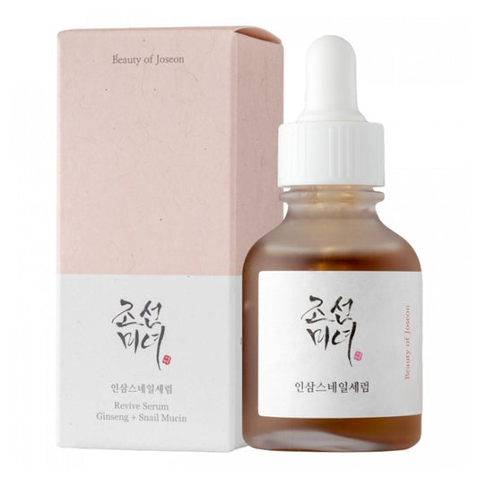BEAUTY OF JOSEON Repair veido serumas: Ginseng + Snail Mucin