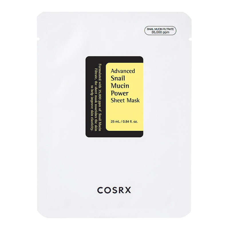 COSRX Advanced Snail Mucin Power Sheet Mask lakštinė veido kaukė