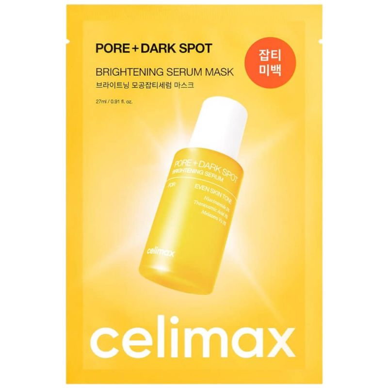 CELIMAX skaistinanti ir poras lyginanti lakštinė kaukė