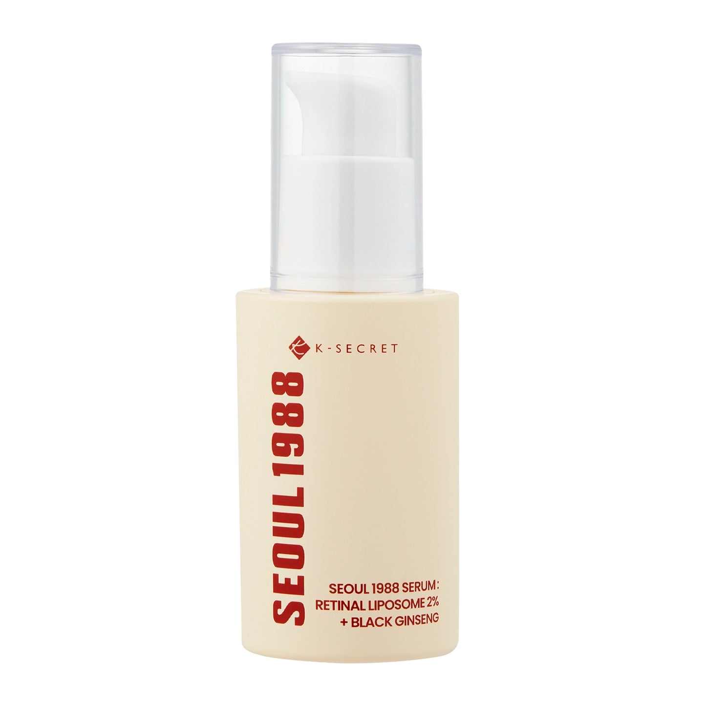K-SECRET – SEOUL 1988 veido serumas Retinal Liposome 2% + Black Ginseng