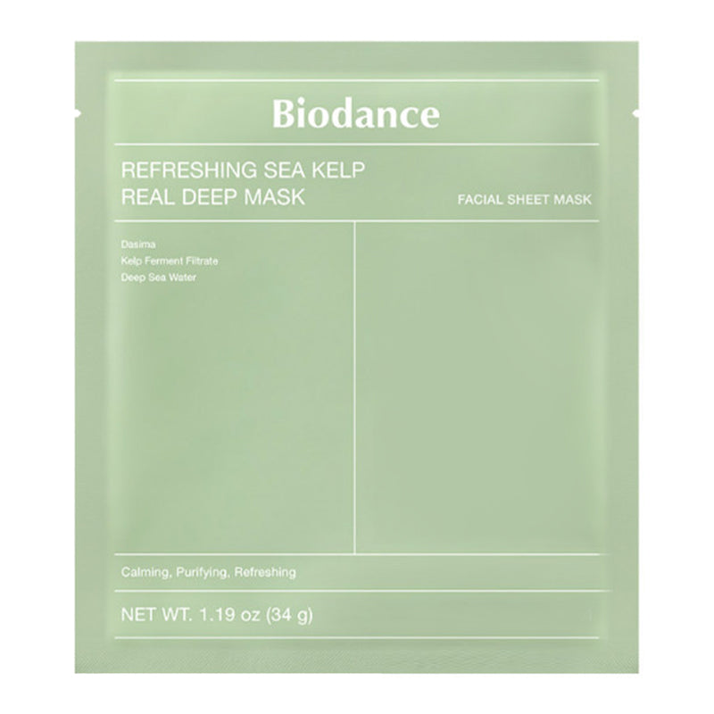 BIODANCE Refreshing Sea Kelp Real Deep veido kaukė