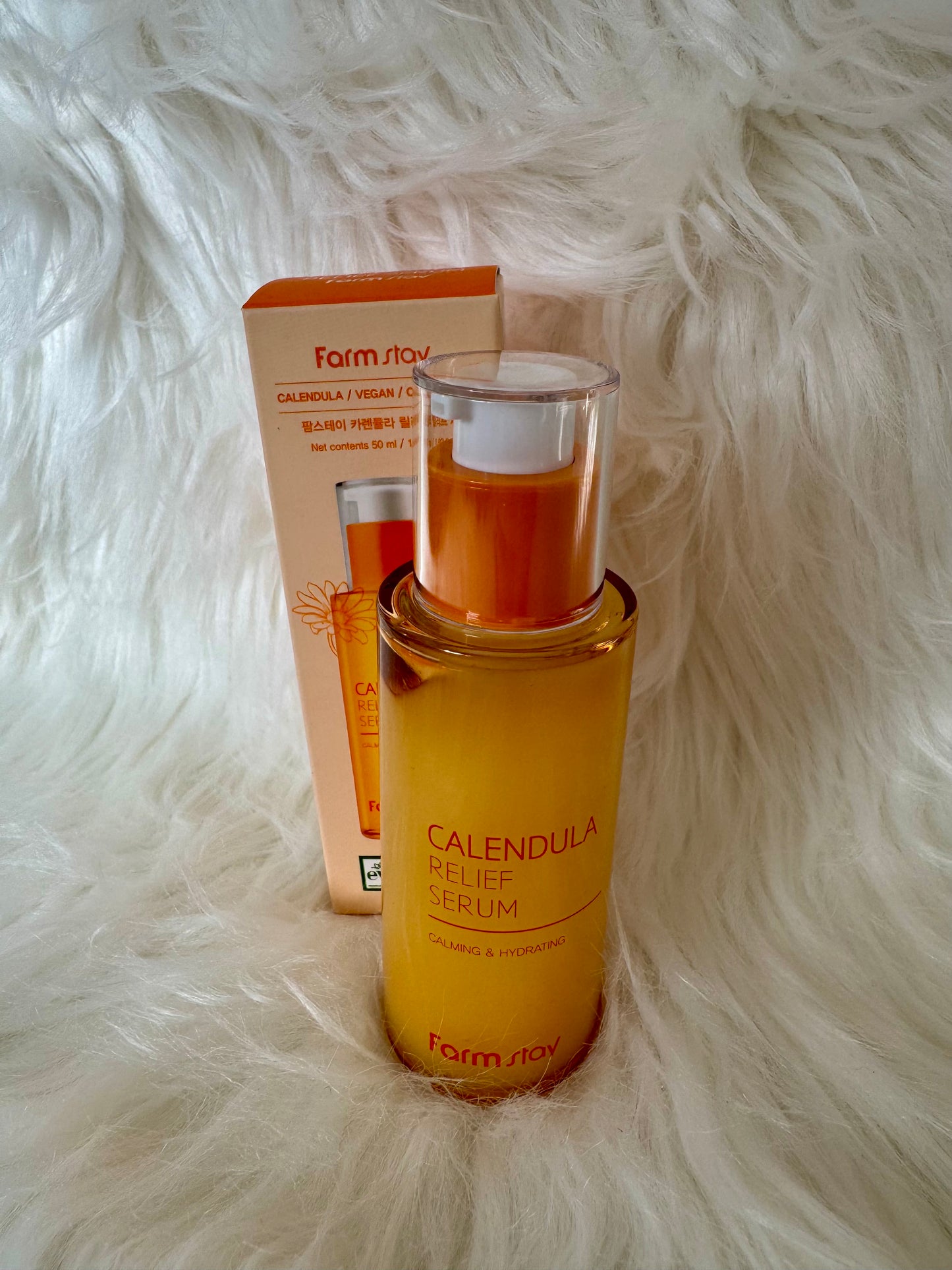 FarmStay Calendula Relief veido serumas