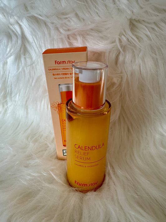 FarmStay Calendula Relief veido serumas