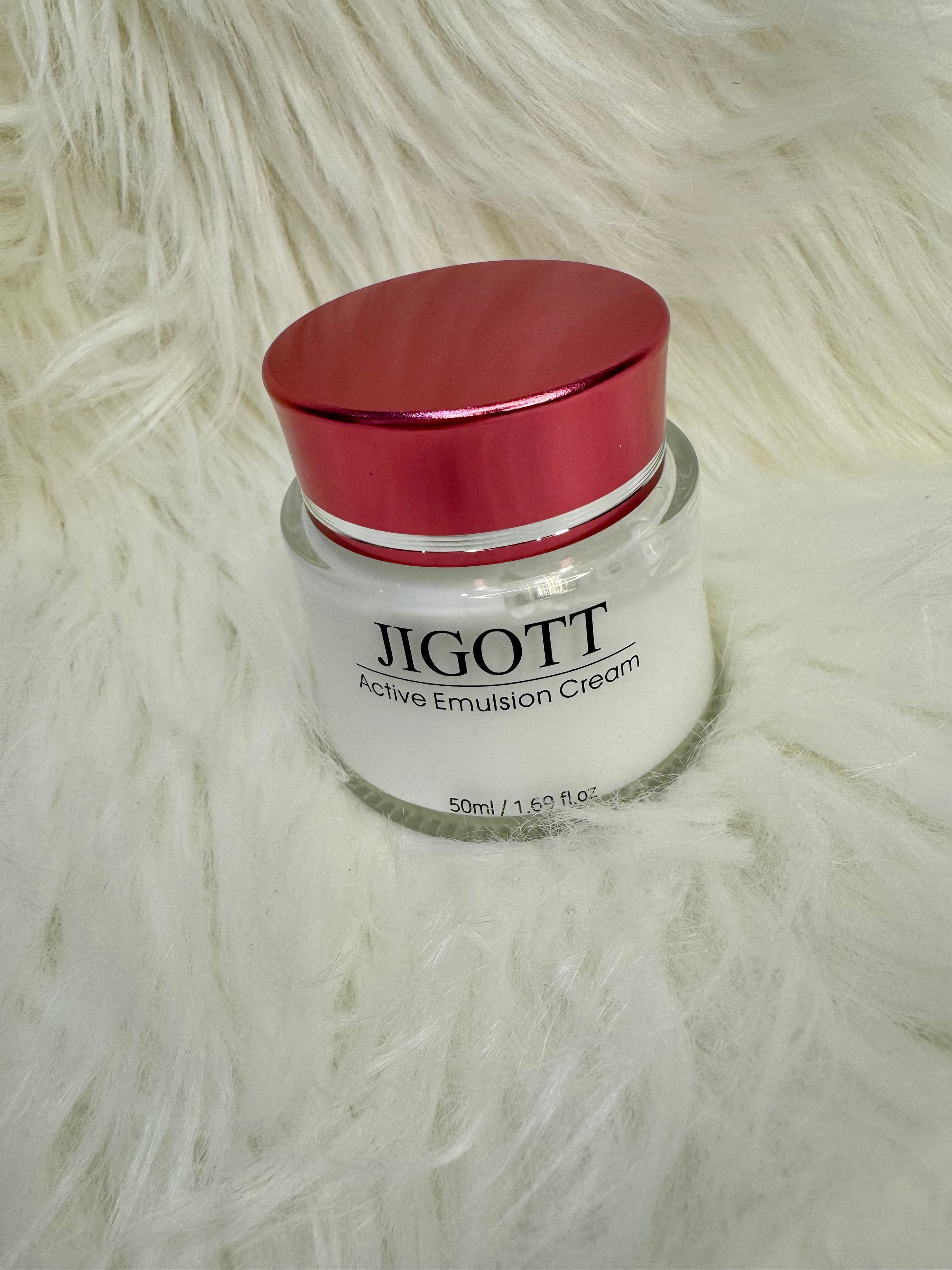 JIGOTT Hyaluron Active Emulsion veido kremas